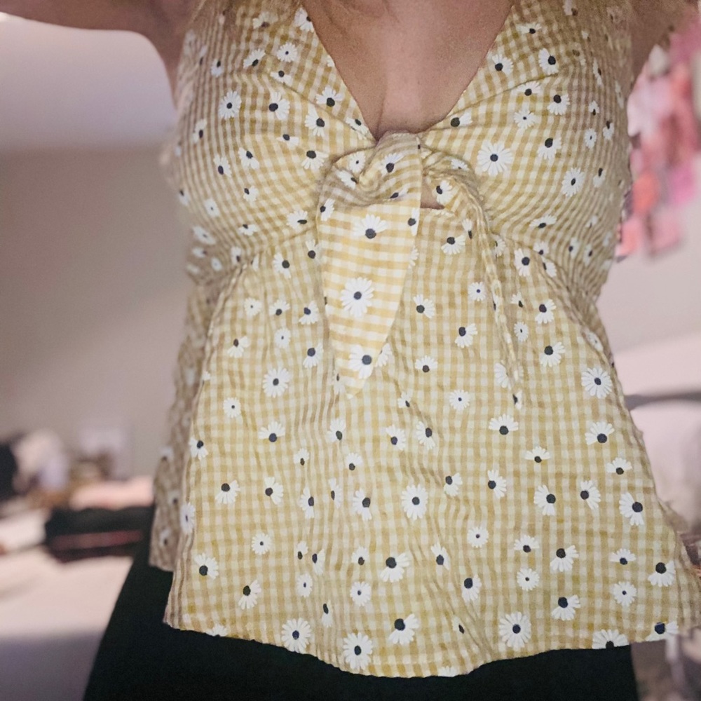 Floral tank top